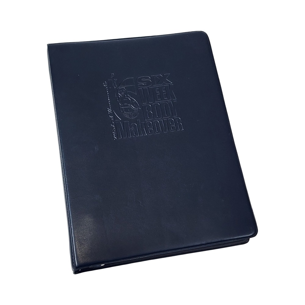 Michael Thurmond Six Week Body Makeover Faux Leather 3-Ring Binder